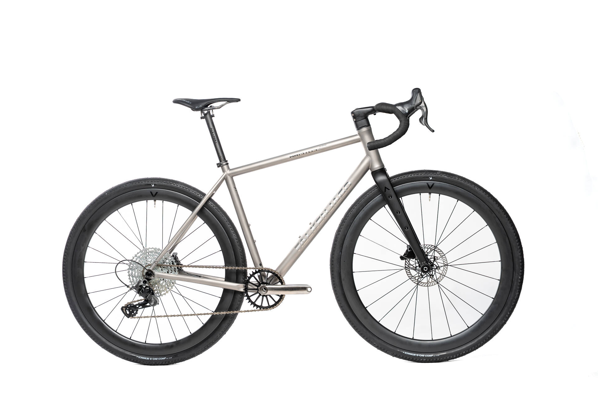 Falkenjagd Aristos GTR Gravel - Titankurbel + Ekar GT