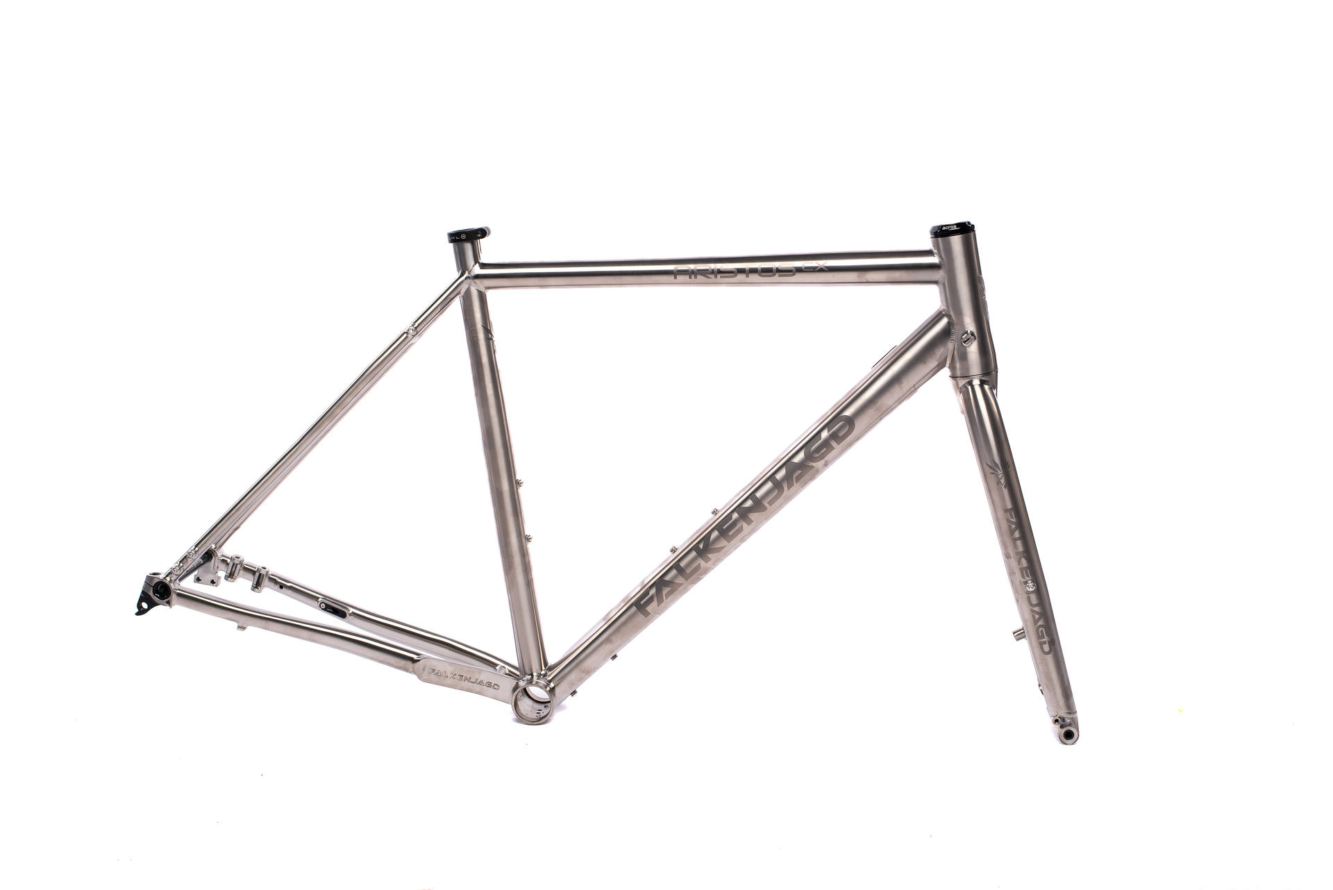 Falkenjagd ARISTOS CX Gravel - Titan Rahmenset - 2025 Falkenjagd ARISTOS CX Gravel - Titan Rahmenset - 2025