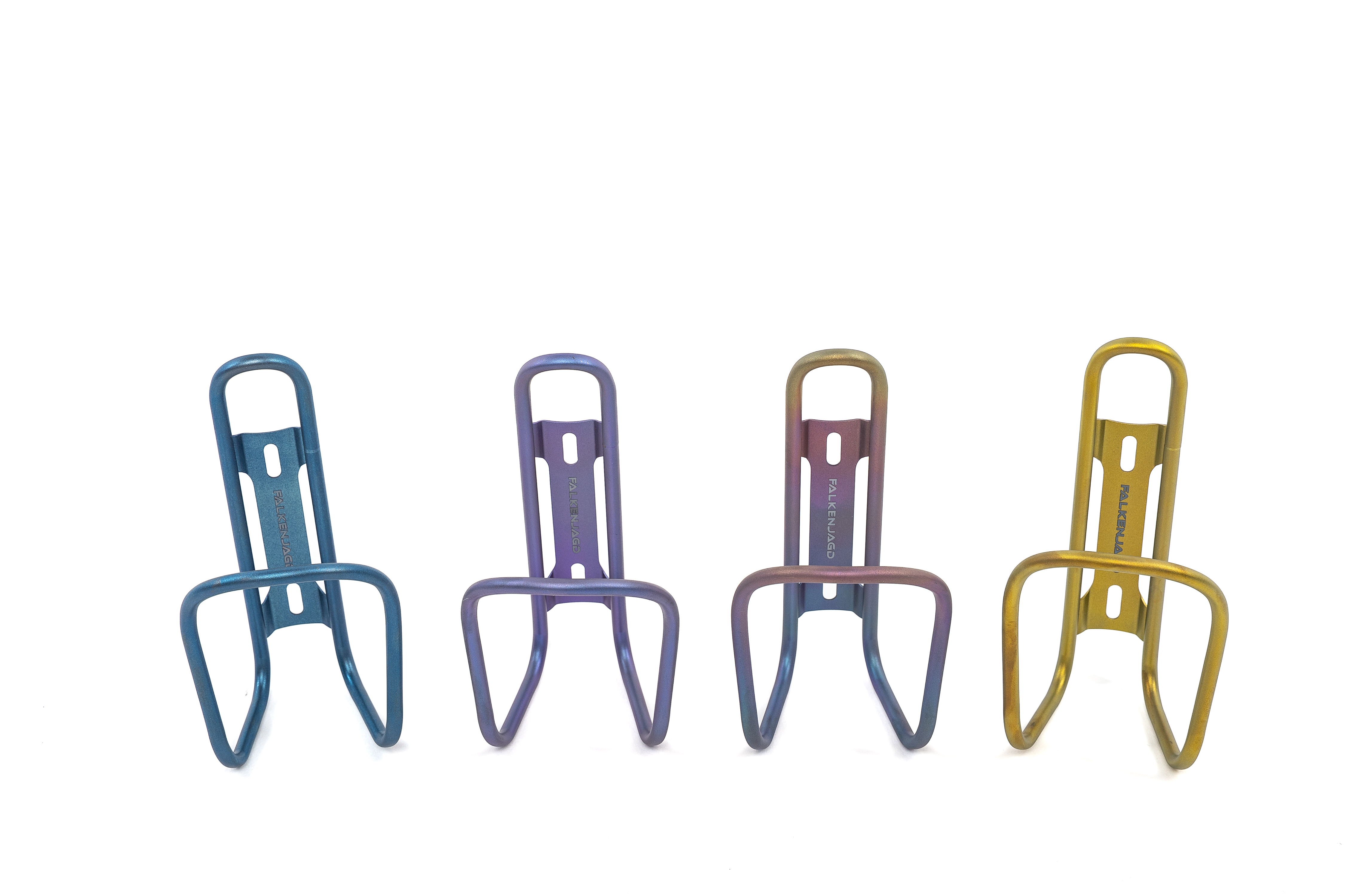 Falkenjagd Titan Flaschenhalter - anodisiert (Farbe) Falkenjagd Titan Flaschenhalter - anodisiert (Farbe)