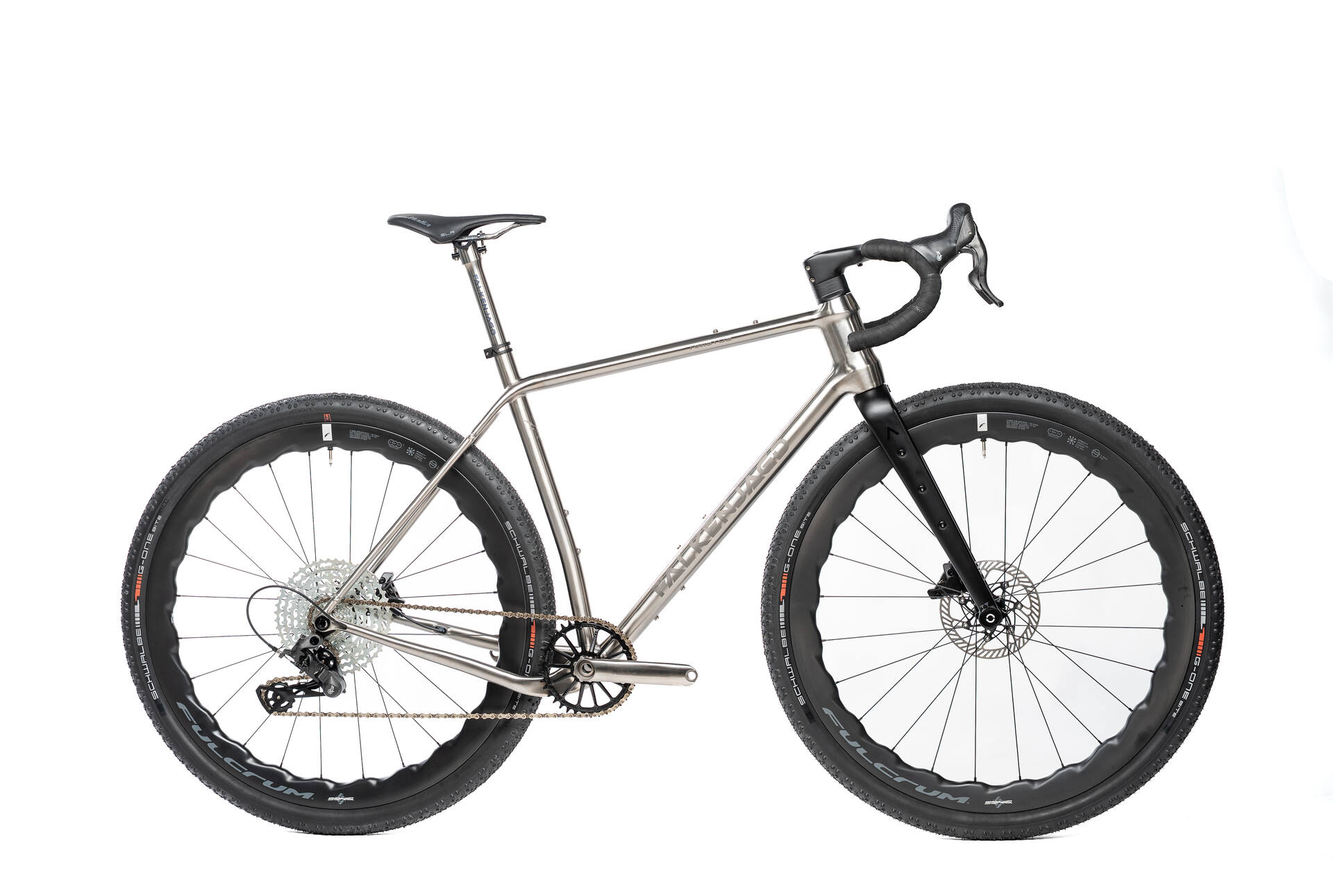 Falkenjagd Aristos R Trail Adventure Gravel - Titankurbel + Ekar GT